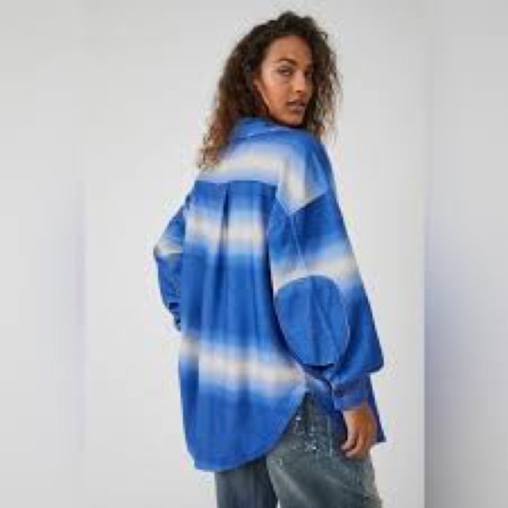 FREE PEOPLE Oversized Shacket - Picture 8 of 9